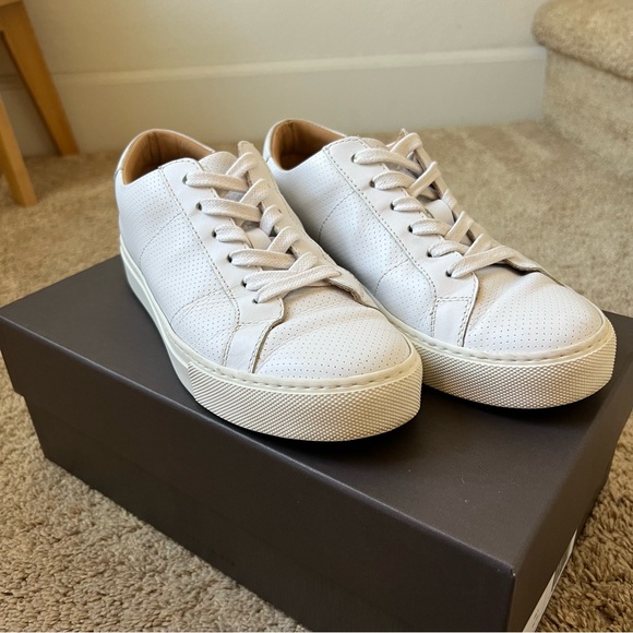 GREATS Royale Perforated Leather Sneakers - Picture 5 of 10